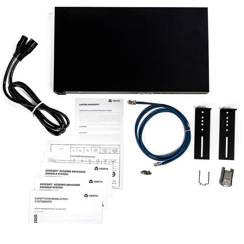 Vertiv ACS8008SAC-400 8-port ACS single AC console server for remote serial management