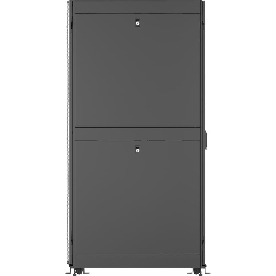 VERTIV-RACKS VR RACK 42U W DOORS/SIDES AND CASTERS TAA COMPLIANT CUST PAYS FRT view 2
