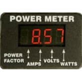 Vertiv 8-outlet metered rack PDU with NEMA L6-20P input and 1U/0U mounting