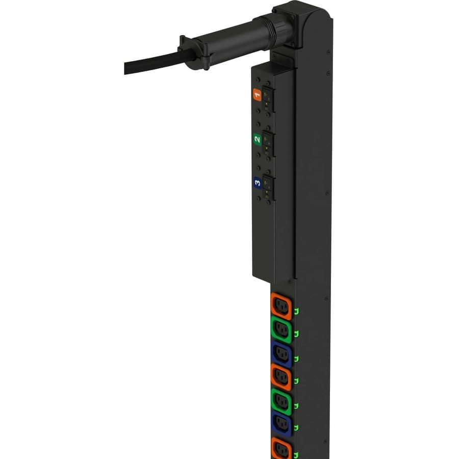 VERTIV - GEIST - MTS & BTO 10FT / 3M FACILITY SIDE CABLE FSC 30A 230/400V WYE view 2