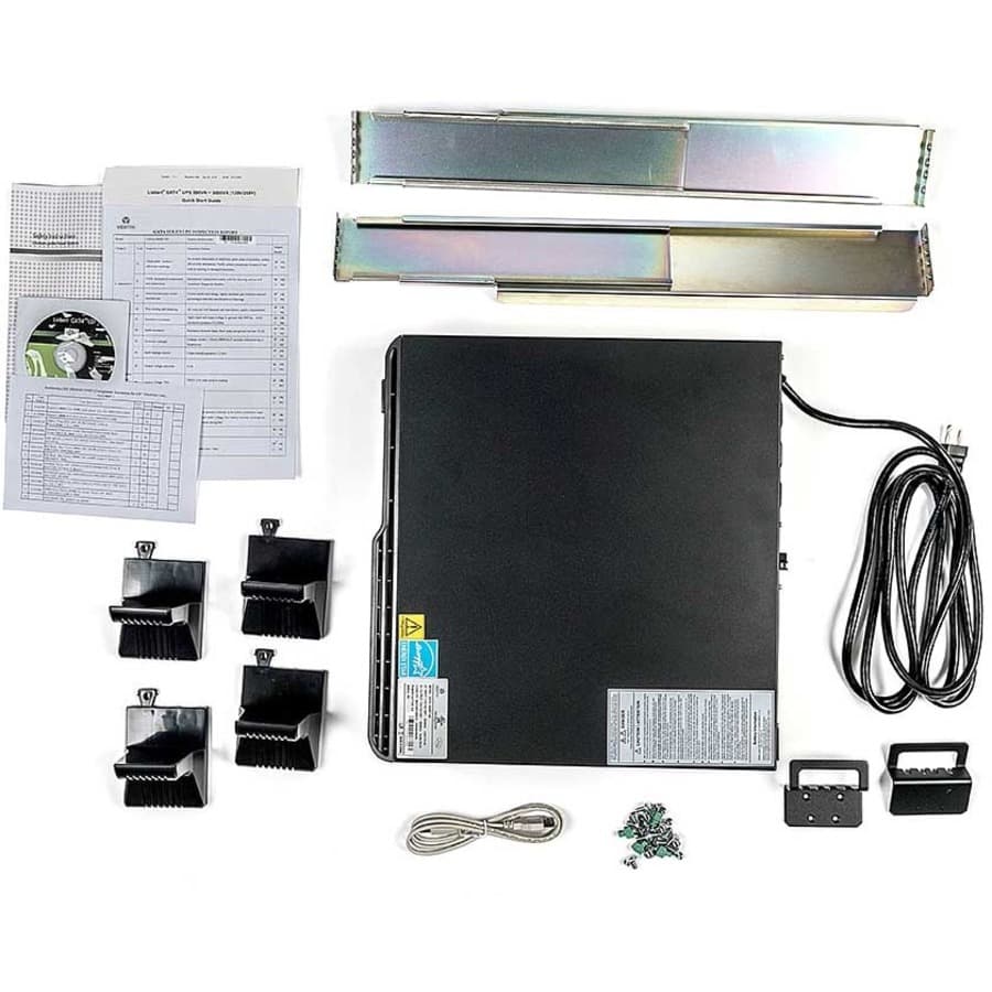 Vertiv GXT4-1000RT120 1,000 VA rack/tower UPS with rack-mount kit