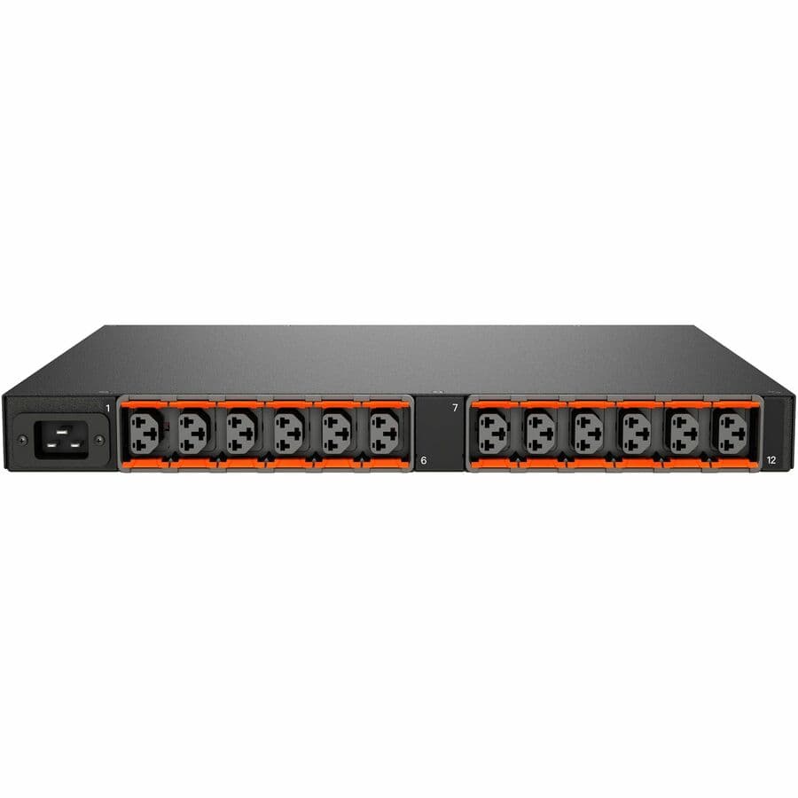 RPDU, SWITCHED UNIT LEVEL MONITORING EC, 16A OR 20A, 120V OR 208V OR 230V, 1.9KW view 2