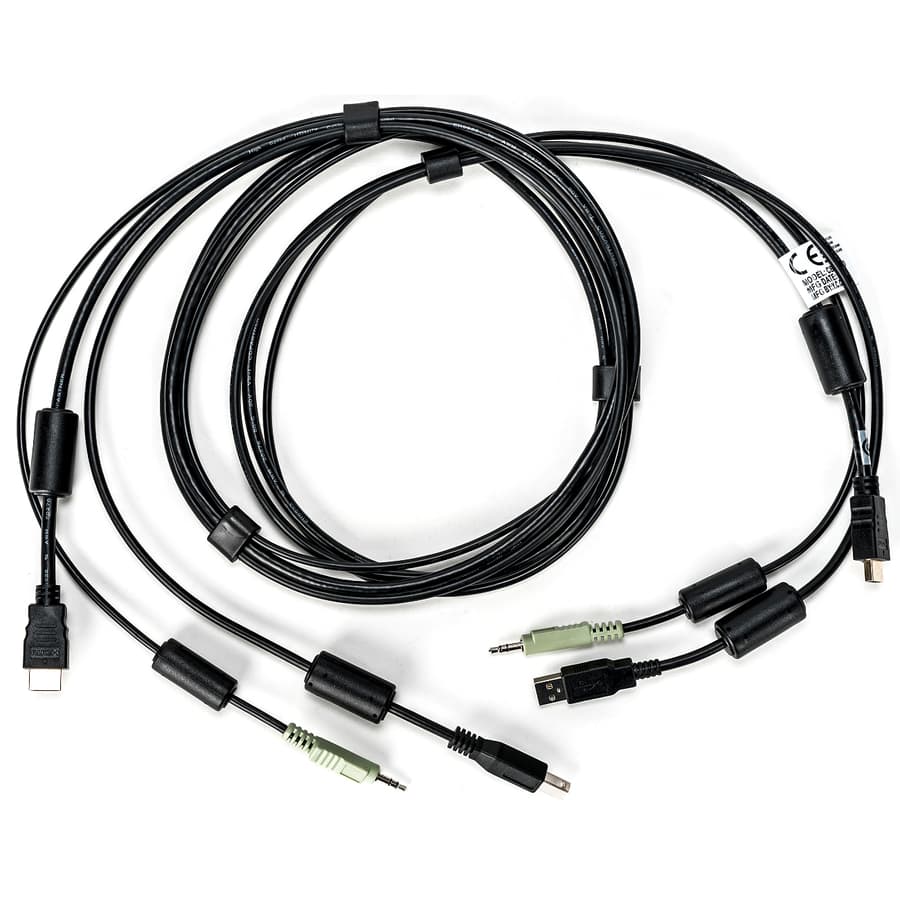 CBL ASSY 1HDMI 1USB 1AUD 6' view 3