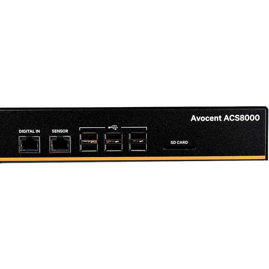 Vertiv Avocent ACS8032SAC-400 32-port tower console server for secure remote infrastructure management