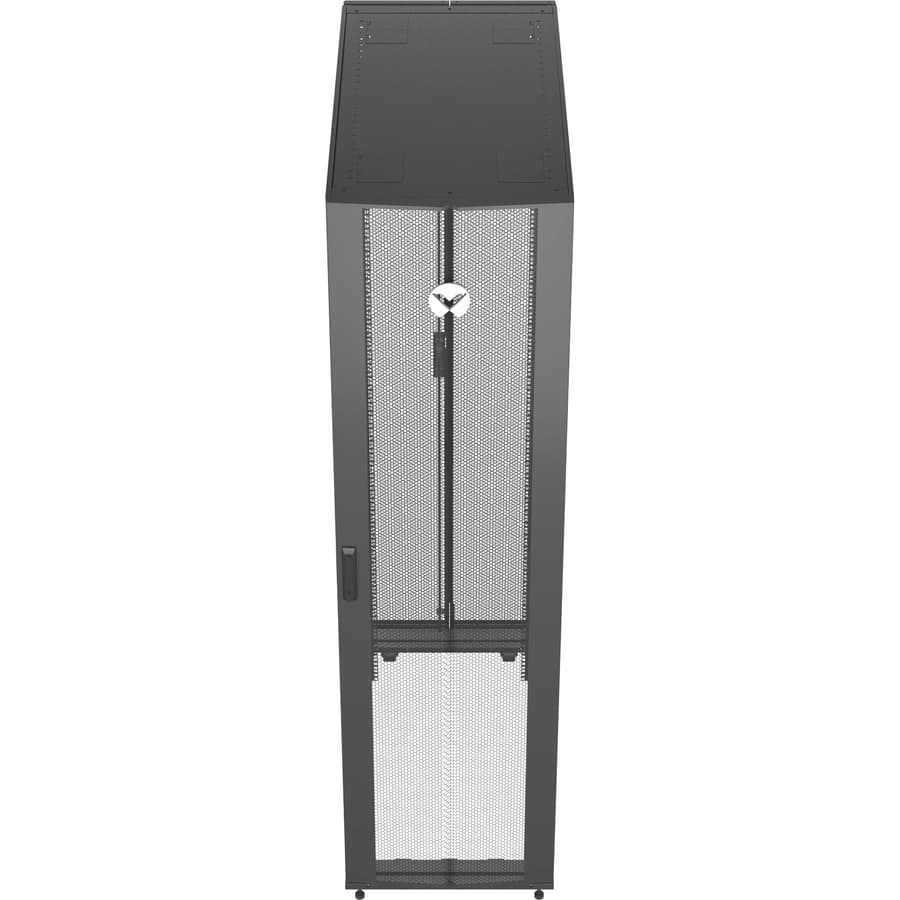 Vertiv VR3307TAA 48U floor-standing rack enclosure, 600 mm wide and 1,200 mm deep