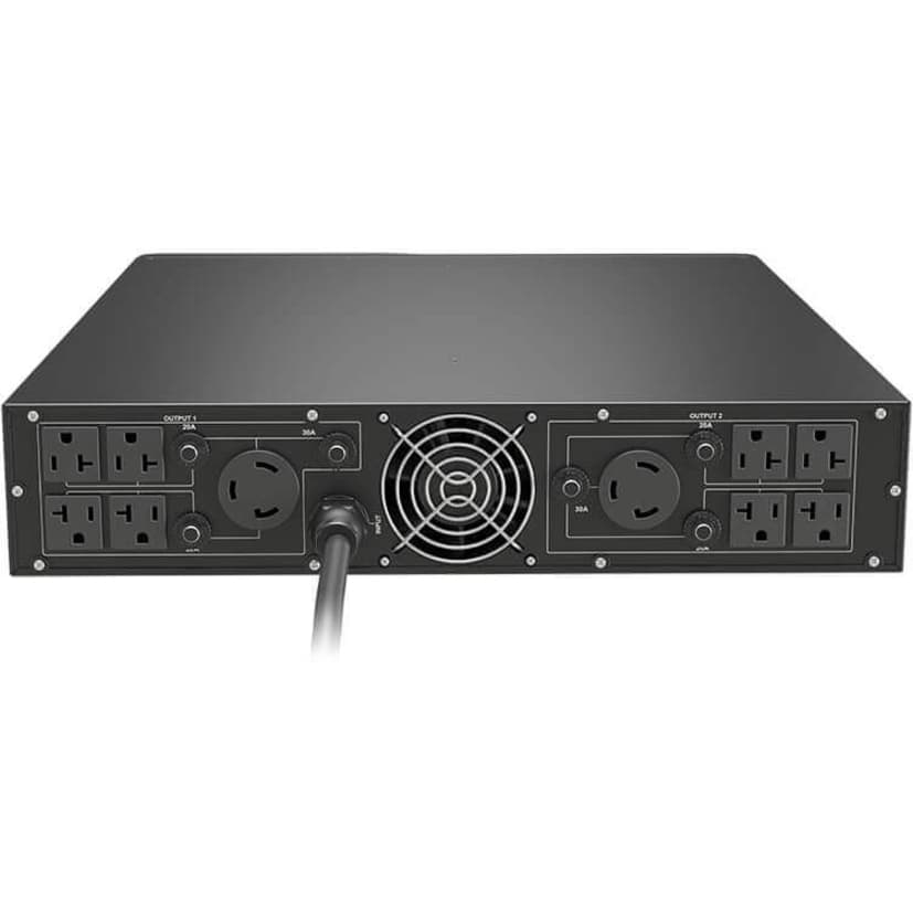 Vertiv Liebert TDU-6000RTL630 2U rack mount stepdown transformer with 8 5-15/20R and 2 L5-30R outlets