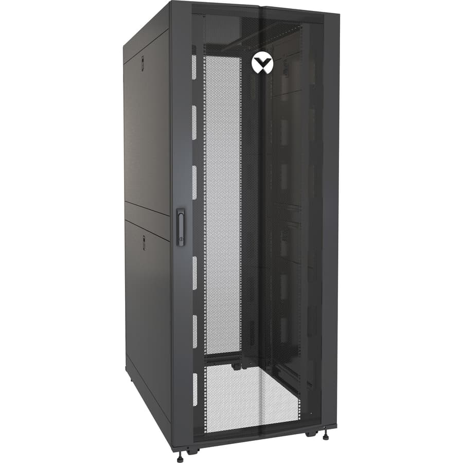 Vertiv VR3100-007 42U rack enclosure, 600 mm wide and 1,100 mm deep