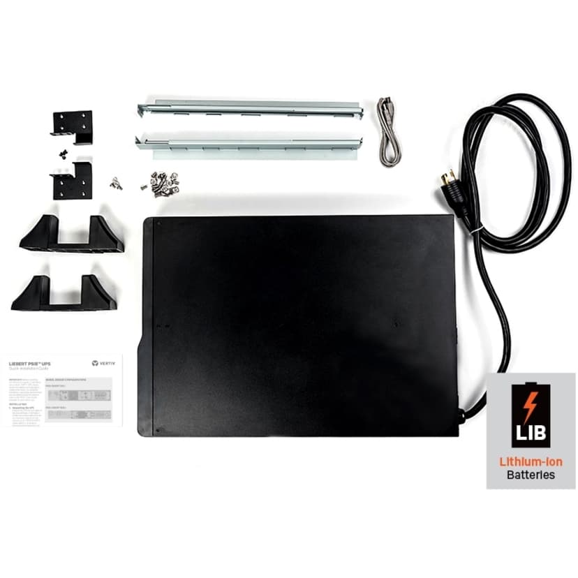 Vertiv Liebert PSI5 lithium ion 3000VA UPS with RDU120 card, rack tower design