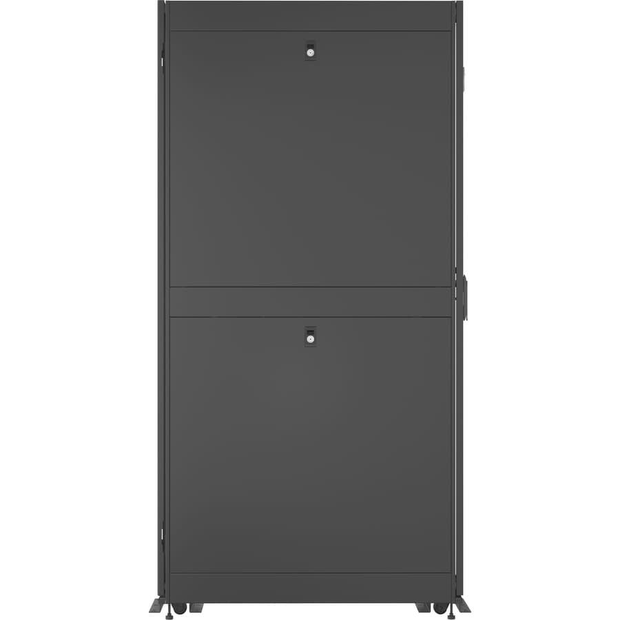 VERTIV-RACKS VR RACK 42U W DOORS/SIDES AND CASTERS TAA COMPLIANT CUST PAYS FRT view 10