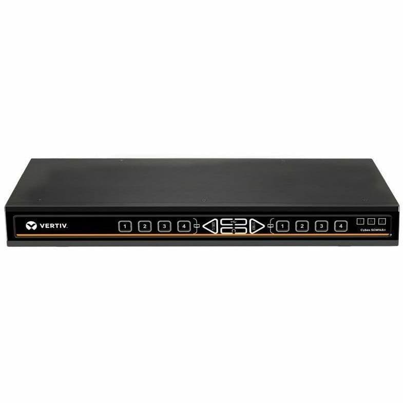 Vertiv SCM145H-001 4-port HDMI secure KVM switch with USB and TAA compliance