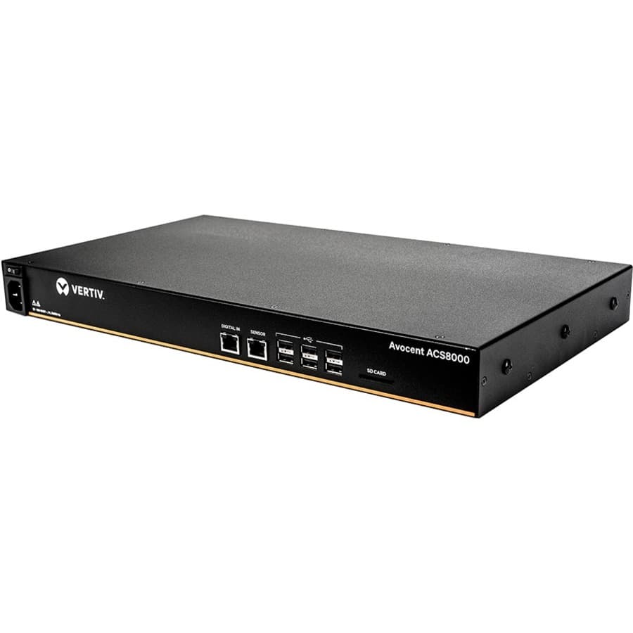 Vertiv ACS8008SAC-400 8-port ACS single AC console server for remote serial management