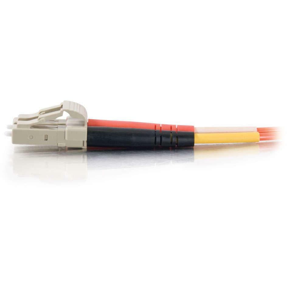 FIBER OPTIC CABLE - FIBER OPTIC - MALE LEFT GENDER - MALE RIGHT GENDER - LC RIGH view 3