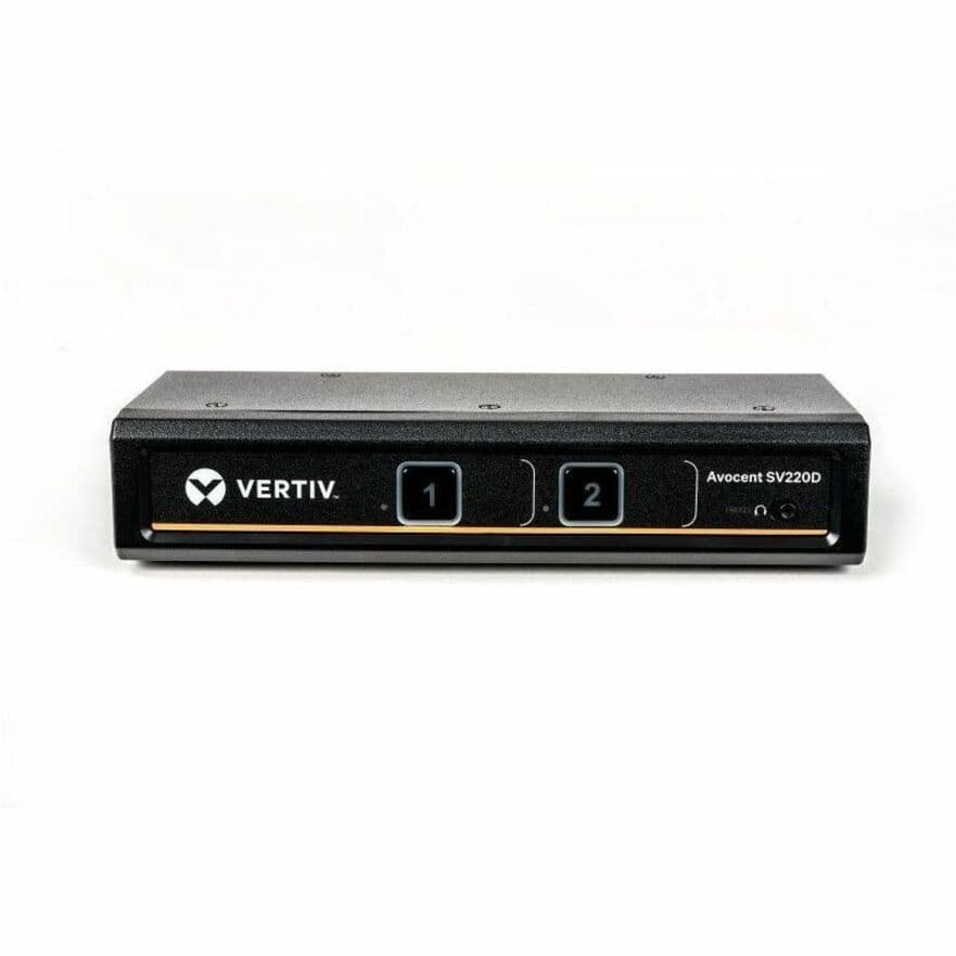 Vertiv Avocent SV220D-001 Desktop KVM Switch | 4K, DisplayPort, USB