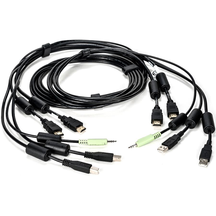 Cbl Assy 2hdmi 2usb 1aud 6'