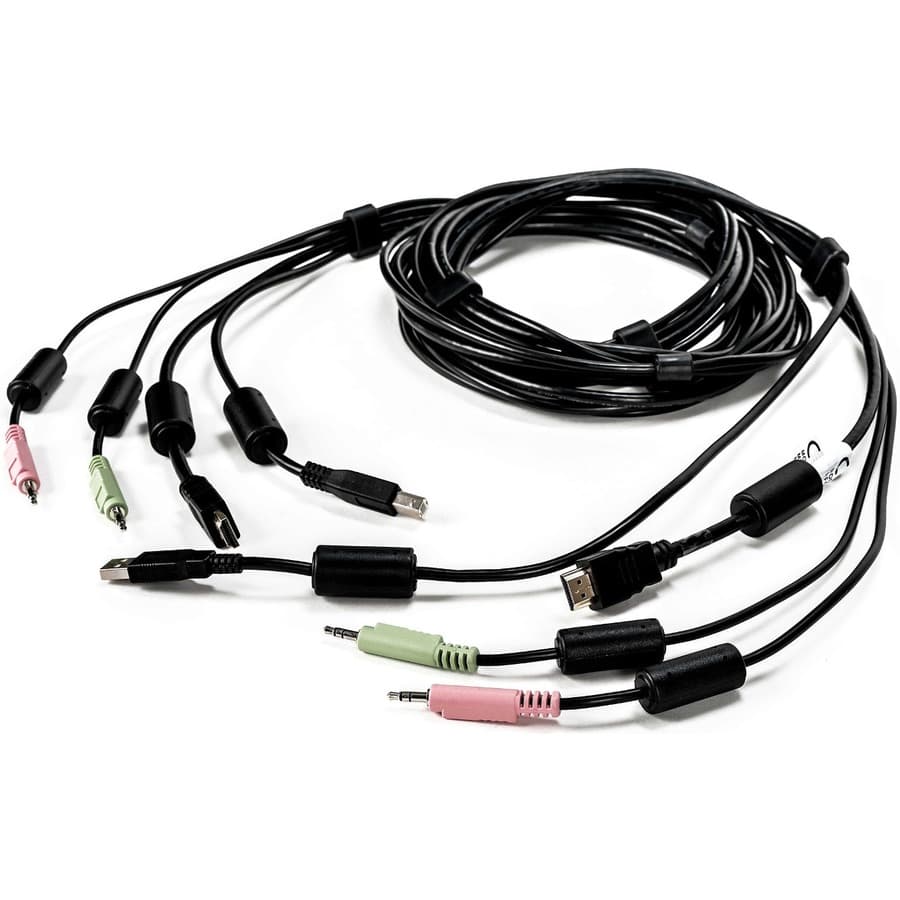 Cable Assy, 1-Hdmi/1-USB/2-Audio, 10ft
