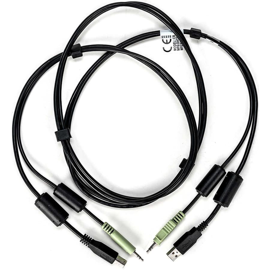 Vertiv CBL0130 6 ft USB/Audio KVM Cable | KVM, Enterprise