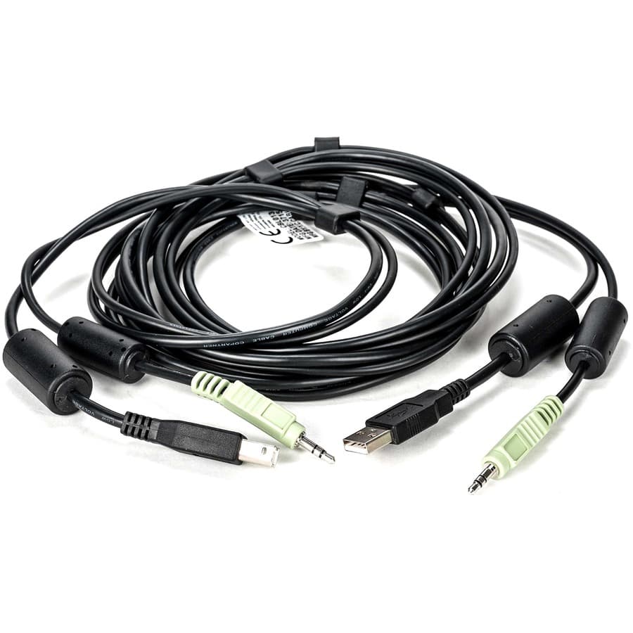 Vertiv CBL0131 10 ft USB KVM Cable with Audio | KVM, Enterprise
