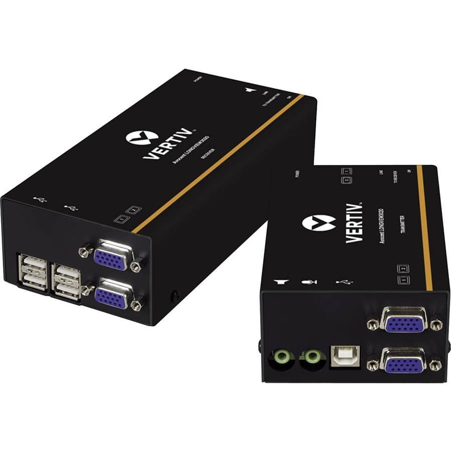 Vertiv Avocent LV3020P-001 IP KVM Extender, Dual VGA, USB | Rack-Mount