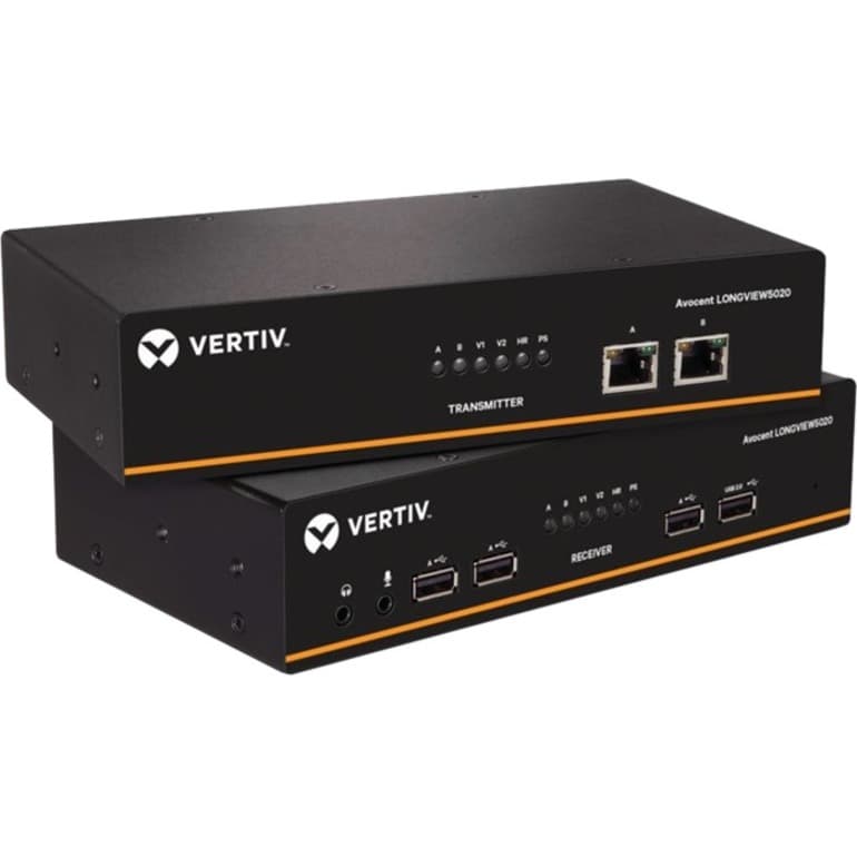 Vertiv LV5020P-001 LongView DP USB Audio CATx Extender 150 m | 4K