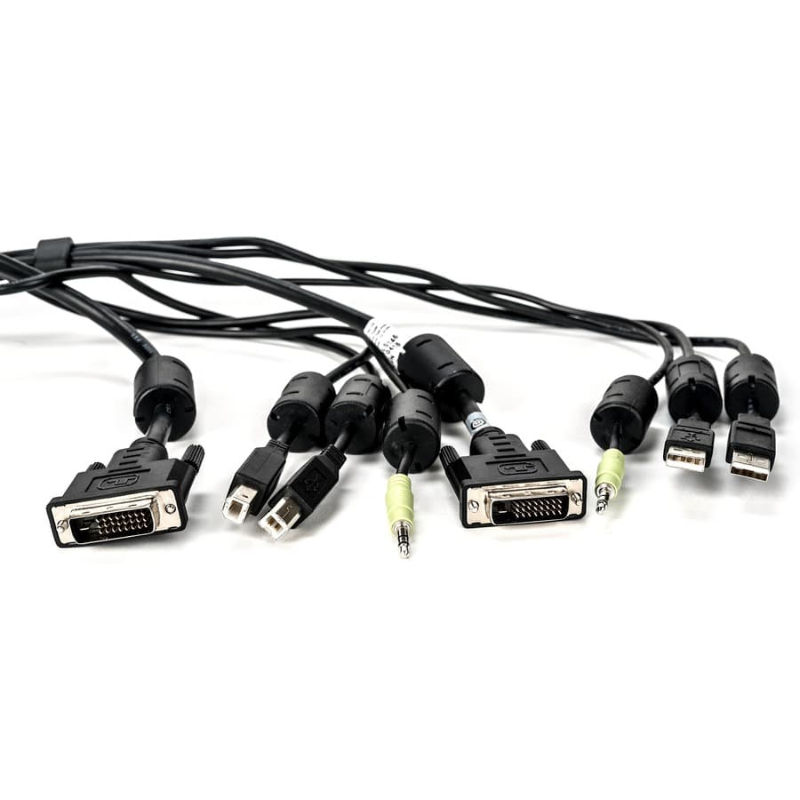 Dvi-D Cable, Usb, Audio, Dpp - 10ft
