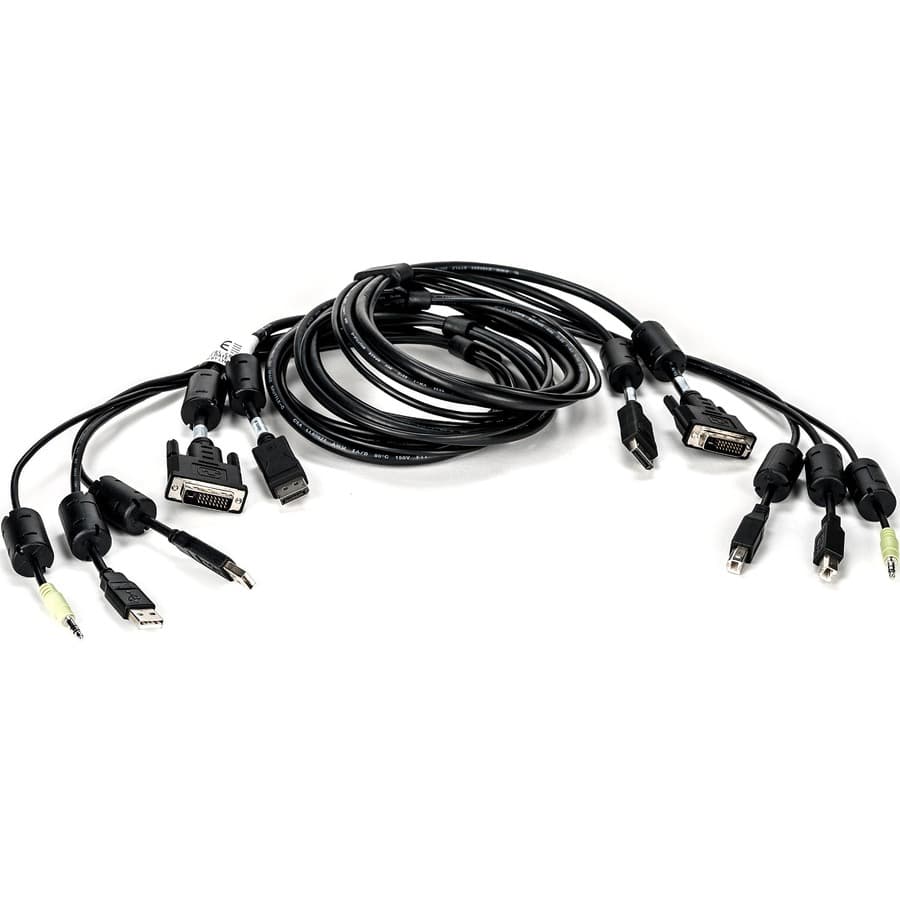 Cable Assembly, 1-Dvi-D/1-Displayport/2-