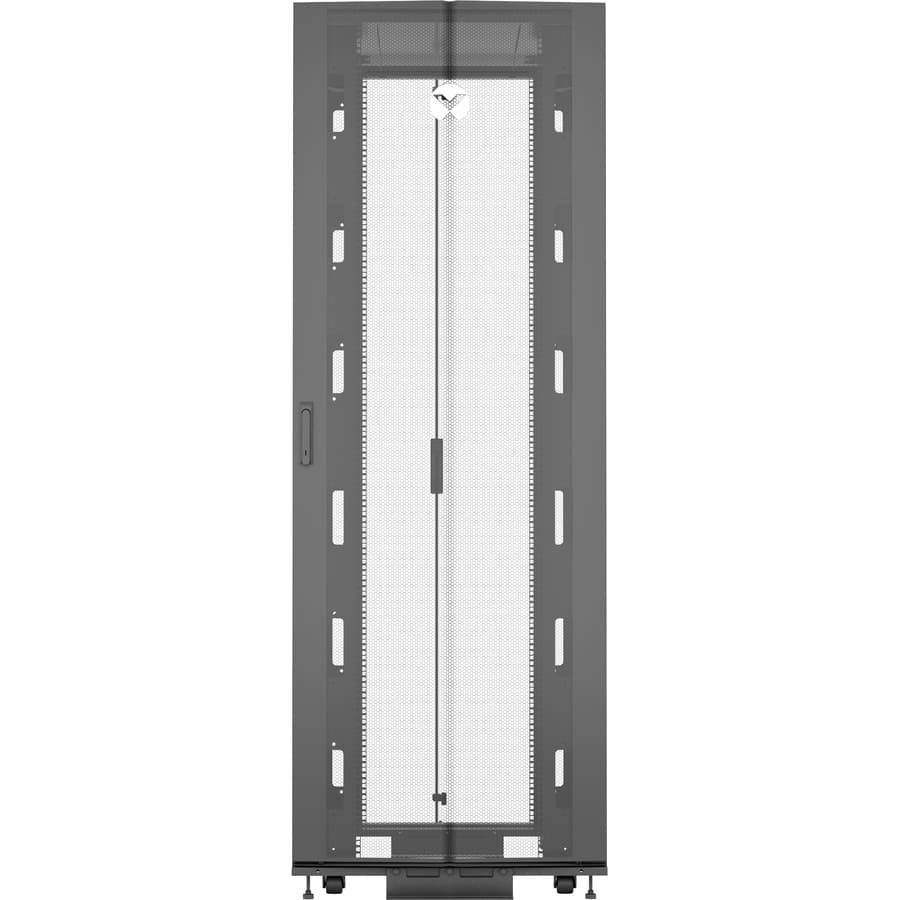 VERTIV-RACKS VR RACK 42U W DOORS/SIDES AND CASTERS TAA COMPLIANT CUST PAYS FRT view 1