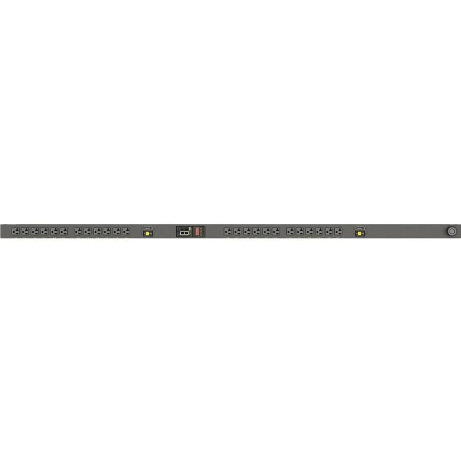 Vertiv - Geist - Mts & Bto PDU Switched Outlet Mon 0u 30a 120v (24)5-20r