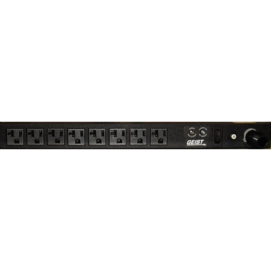 Vertiv 38553 Basic Surge PDU, 20 A, 120 V, 1U/0U | Rack Mount