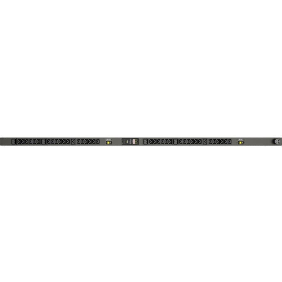 Vertiv - Geist - Mts & Bto PDU Metered 0u 30a 208v (36)C1 3 (6)C19
