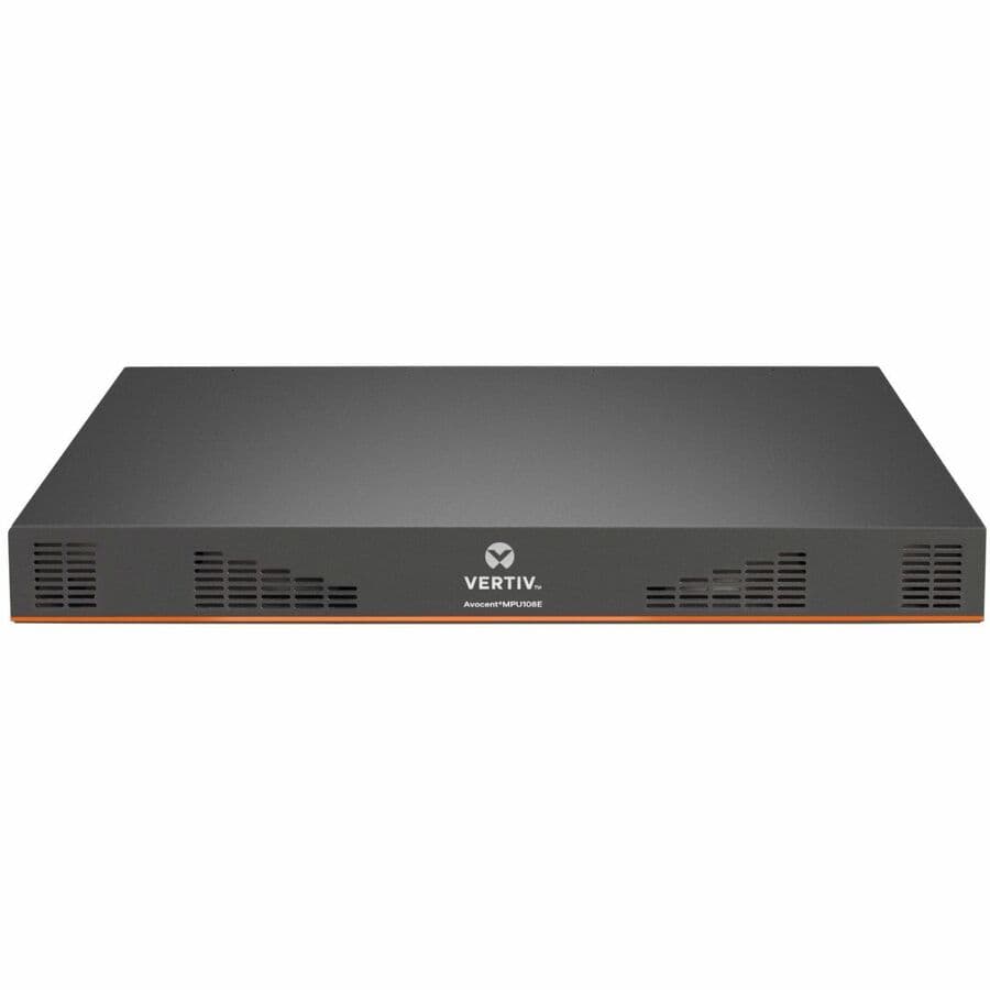 Vertiv MPU108EDAC-400 8-Port Digital KVM Switch, Dual AC | TAA, Rack Mount