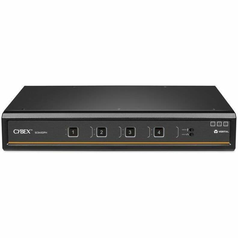 Vertiv SC945DPH-400 Secure KVM 4-Port Dual Display CAC | TAA Rack