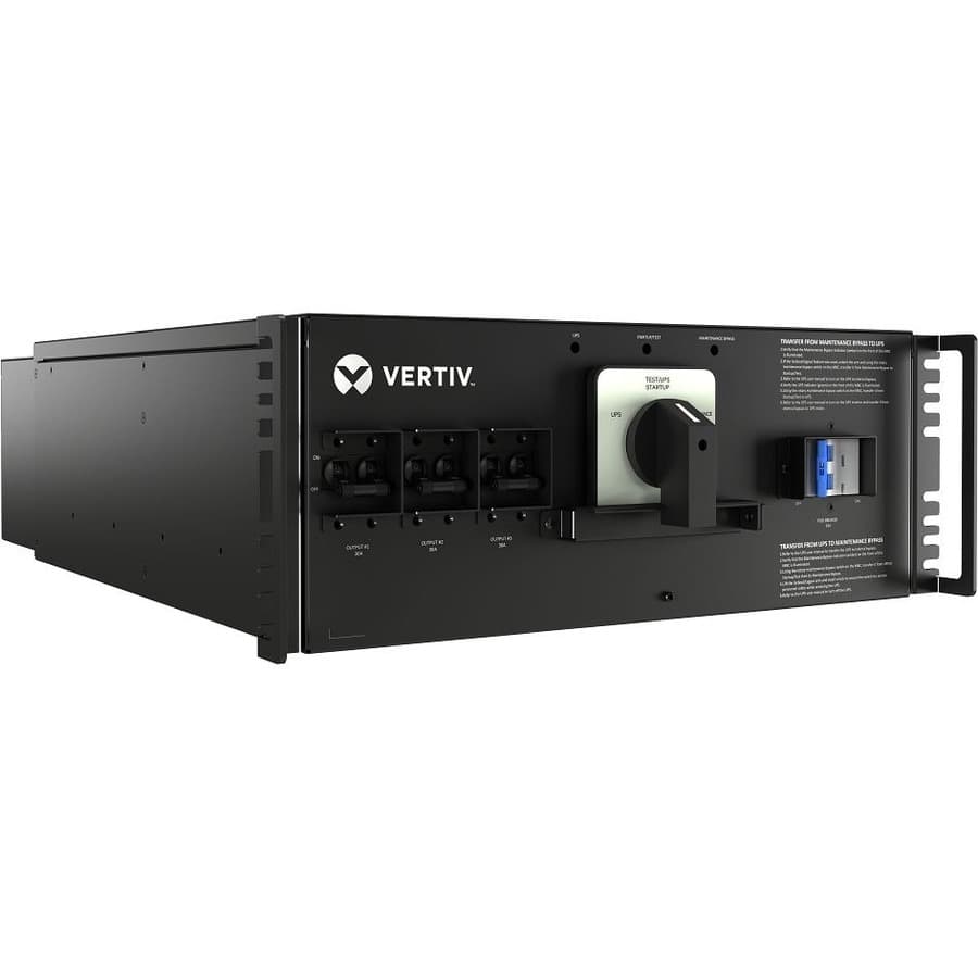 Vertiv GXT5 VMBC-20KMVRT4U 208V/120V Maintenance Bypass | Rack Mount