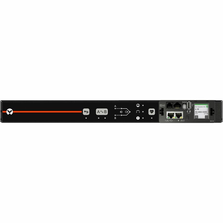 Rpdu, Rack Transfer Switch Monitored Unit Level, 15a, 120v, 1.4kw, Horizontal, (