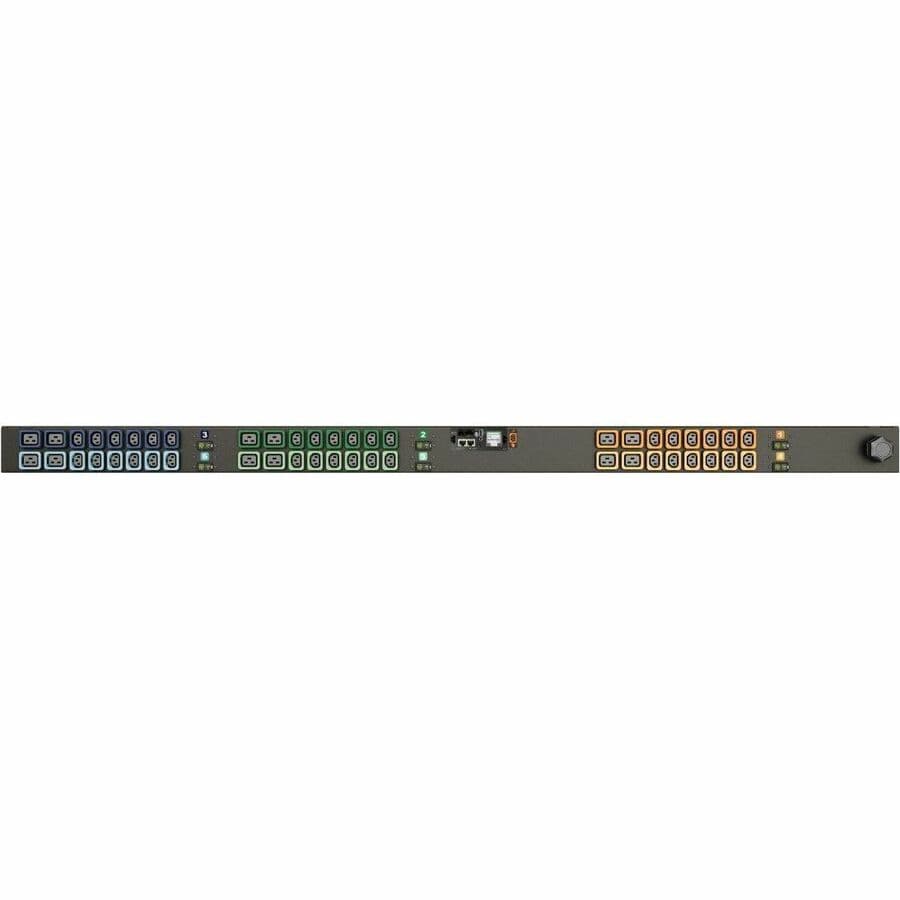 Rpdu, Monitored Unit Level Ec, 60a, 208v Delta, 17.2kw, Vertical, (36) Locking I