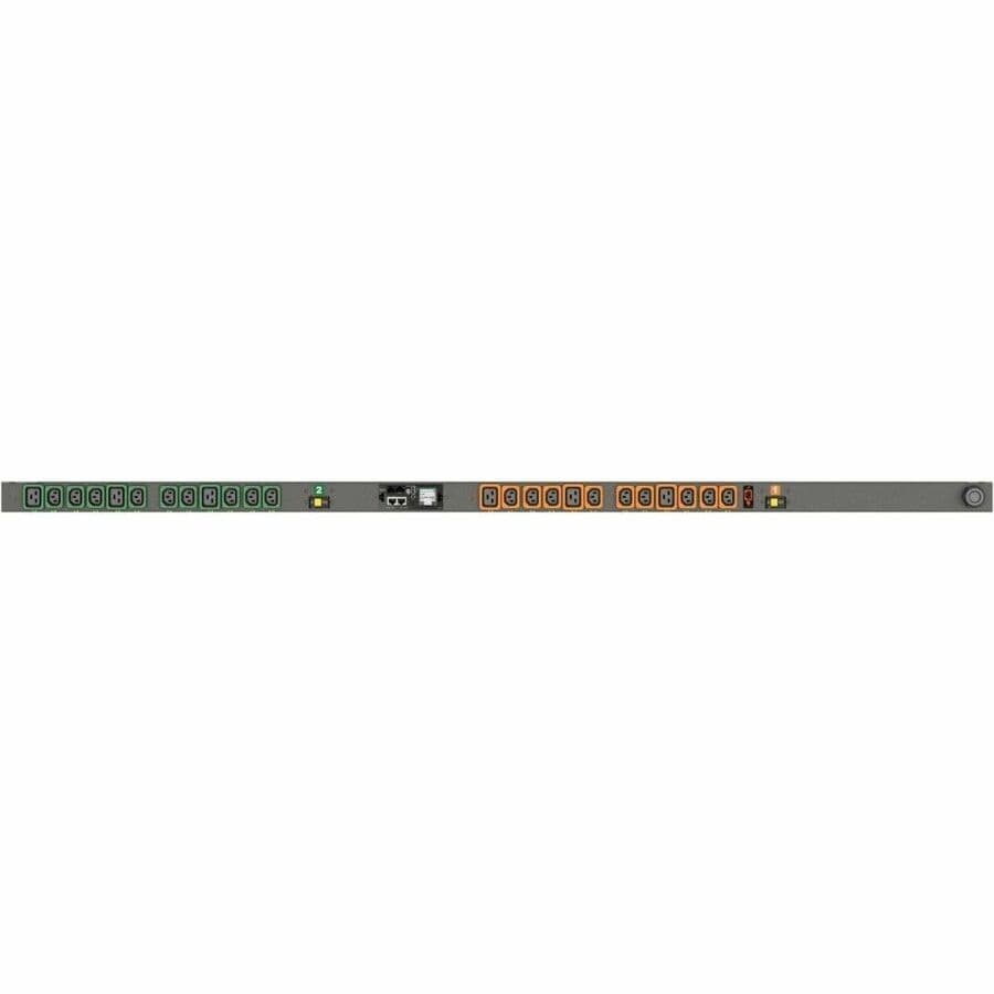 Rpdu, Switched Outlet Level Monitoring Ec, 30a, 208v, 4.9kw, Vertical, (18) Lock