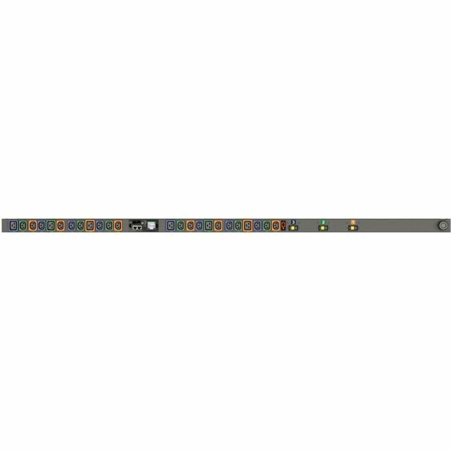 Rpdu, Switched Outlet Level Monitoring Ec, 30a, 120/208v Wye, 8.6kw, Vertical, (