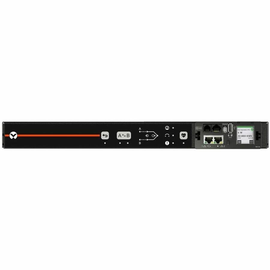 Rpdu, Rack Transfer Switch Monitored Unit Level, 30/32a, 200-240v, 7.3kw, Horizo