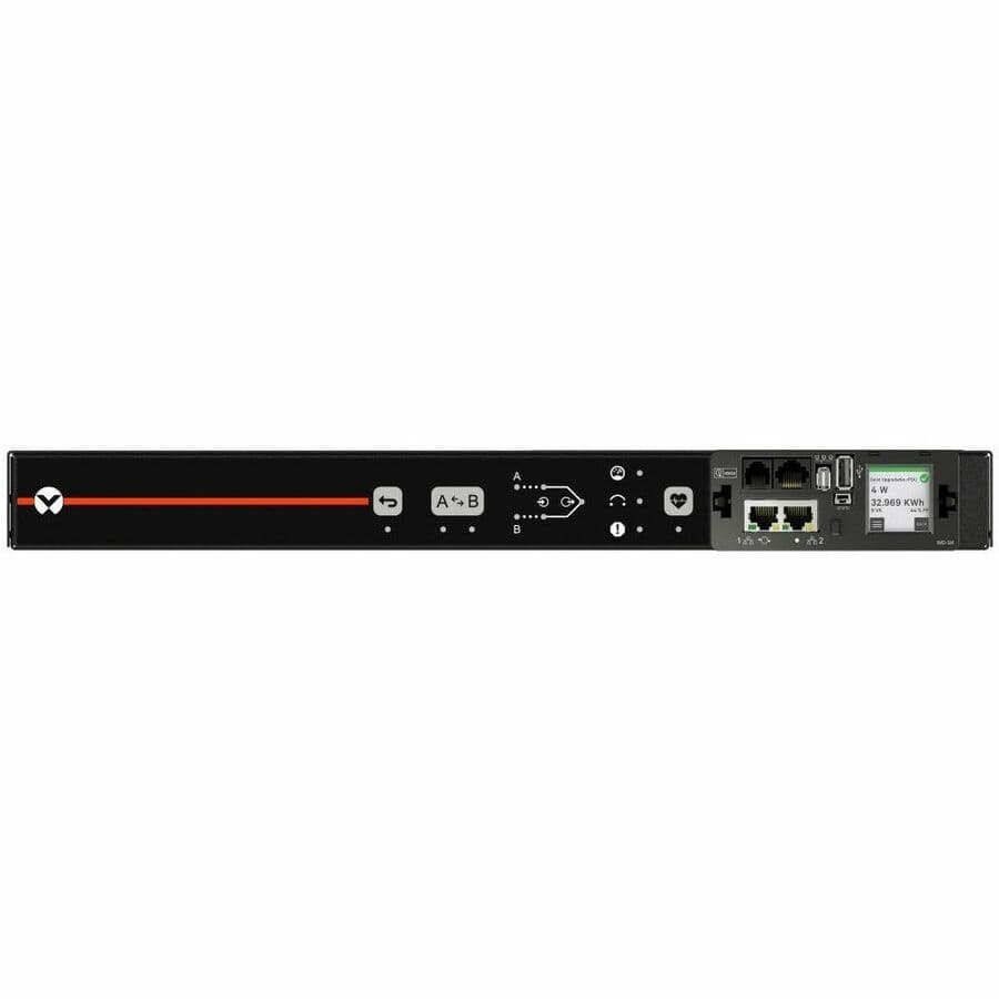Rpdu, Rack Transfer Switch Switched Unit Level Monitoring, 15a, 120v, 1.4kw, Hor