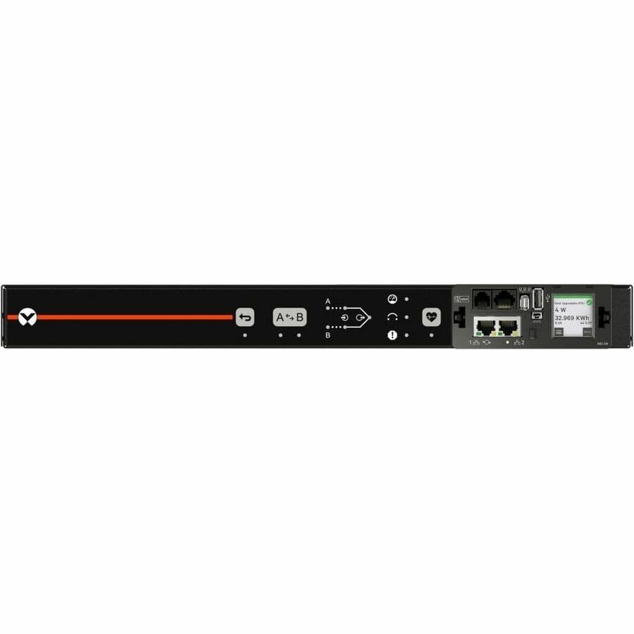 Rpdu, Rack Transfer Switch Monitored Outlet Level, 15a, 120v, 1.4kw, Horizontal,