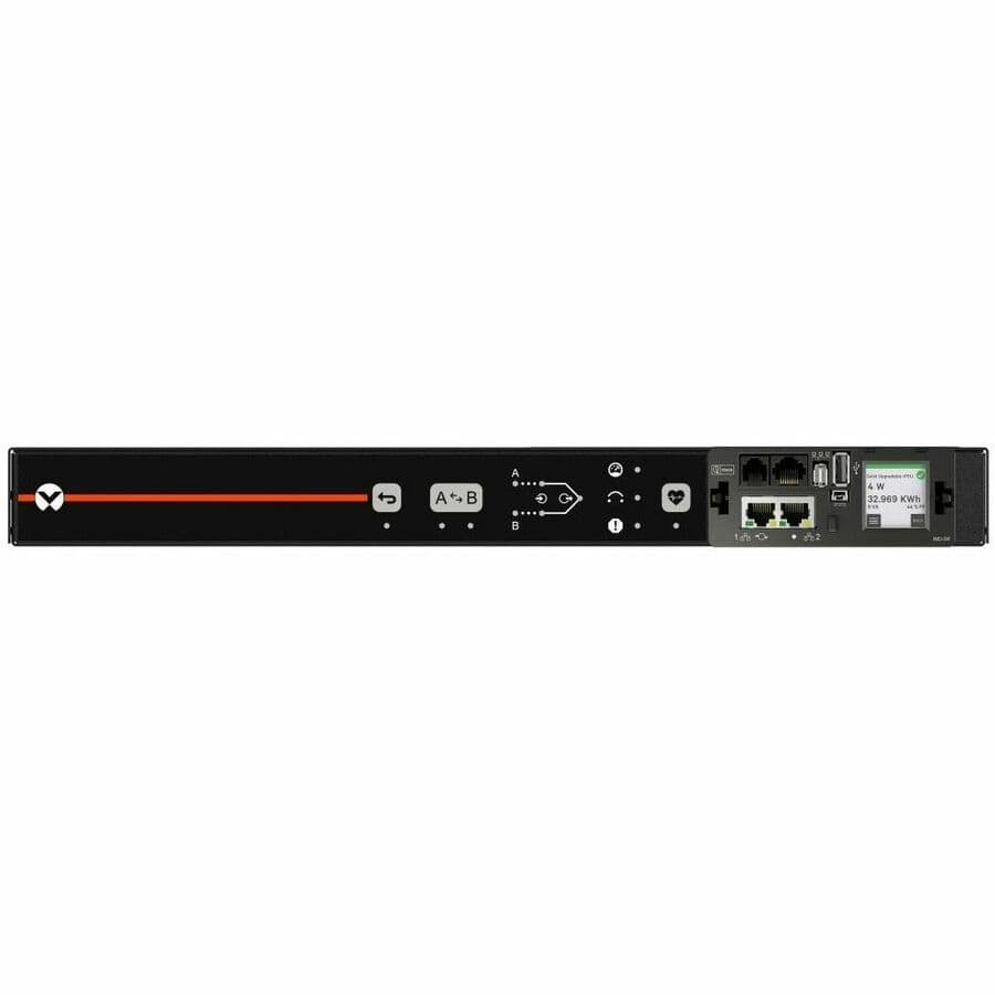 Rpdu, Rack Transfer Switch Switched Outlet Level Monitoring, 15a, 120v, 1.4kw, H