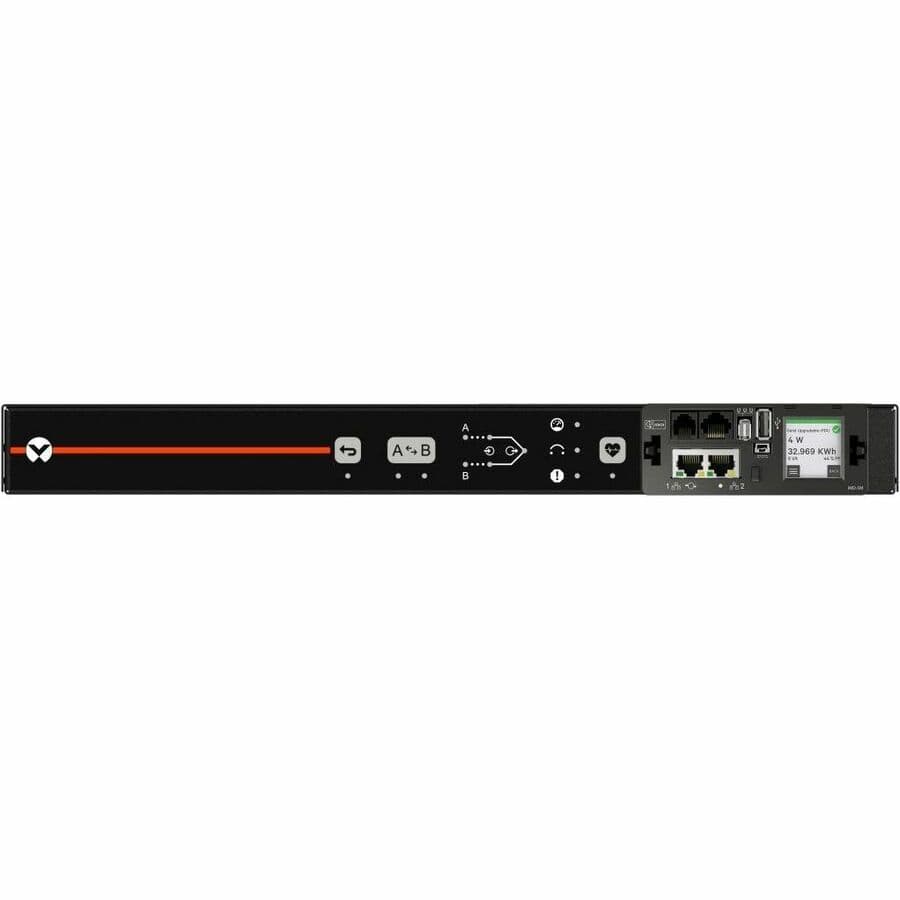 Rpdu, Rack Transfer Switch Switched Outlet Level Monitoring, 20a, 120v, 1.9kw, H