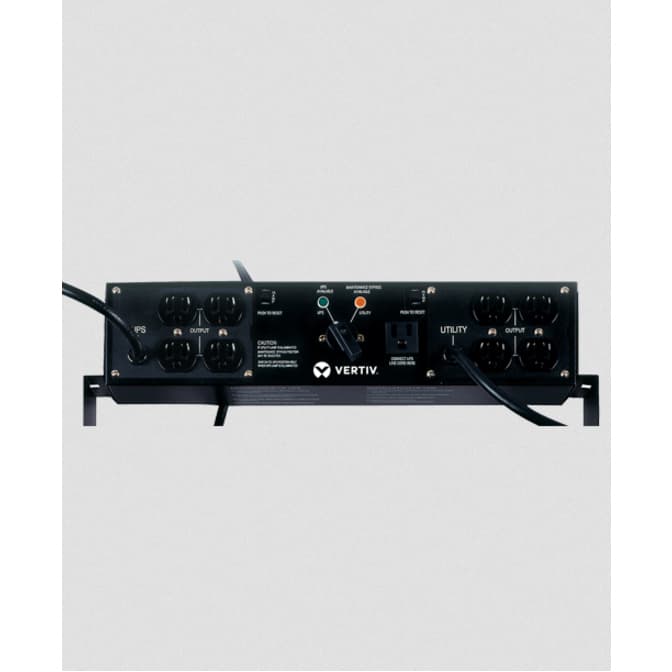 Vertiv MP2-210K 230V 10A rack-mount UPS micropod in black