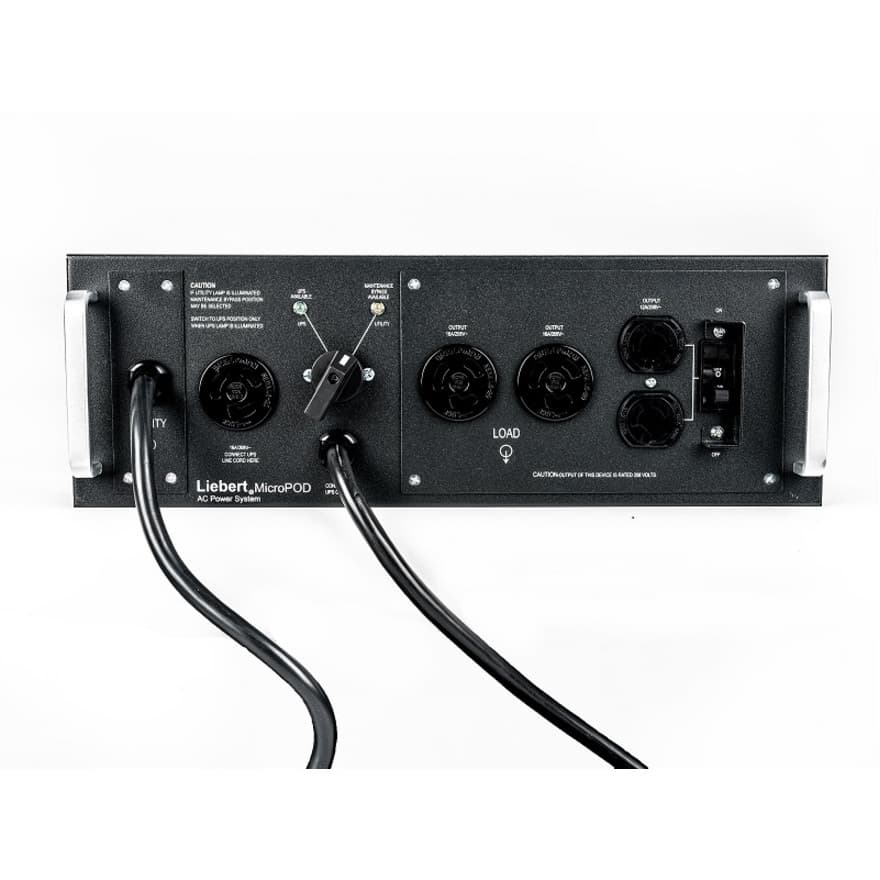 Vertiv Liebert MP2-220N 2U rack-mount maintenance bypass for 208 V AC Liebert Micro-UPS systems