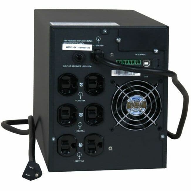 GXT3 1000 VA 120 VAC Mini Tw view 2