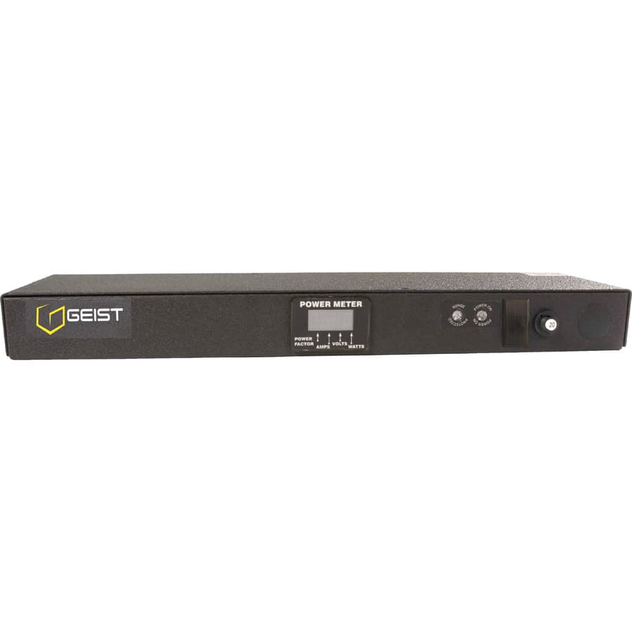 Vertiv 29130 1U metered surge PDU with 10 NEMA 5-20R outlets for 120 V rack power distribution
