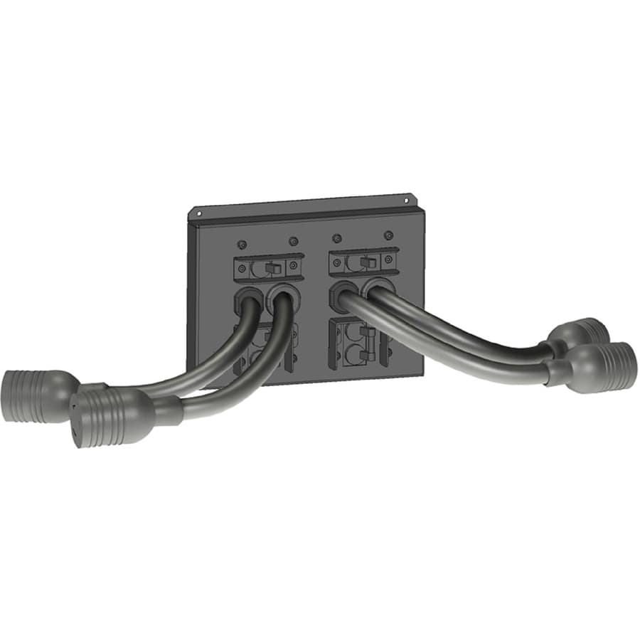 VERTIV-1 PHASE UPS POD 2 L6-30R 2 6-20R FOR GXT 8-10KVA RT208 UPS view 4