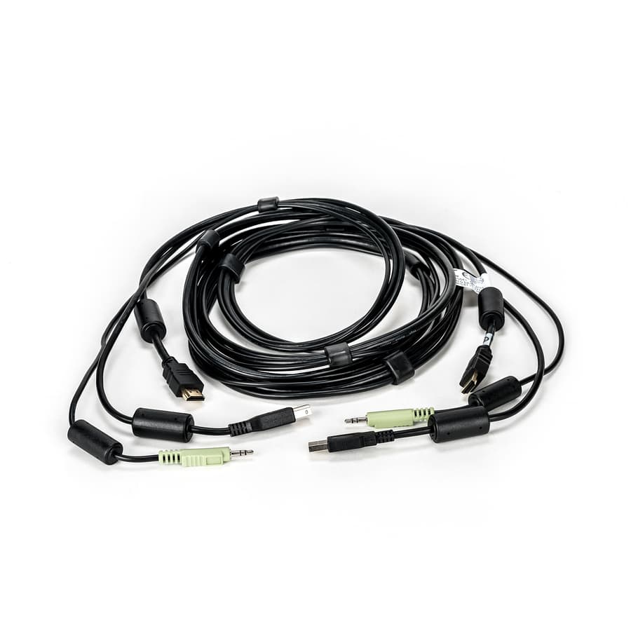 CABLE ASSY, 1-HDMI/1-USB/1-AUDIO, 10FT view 4
