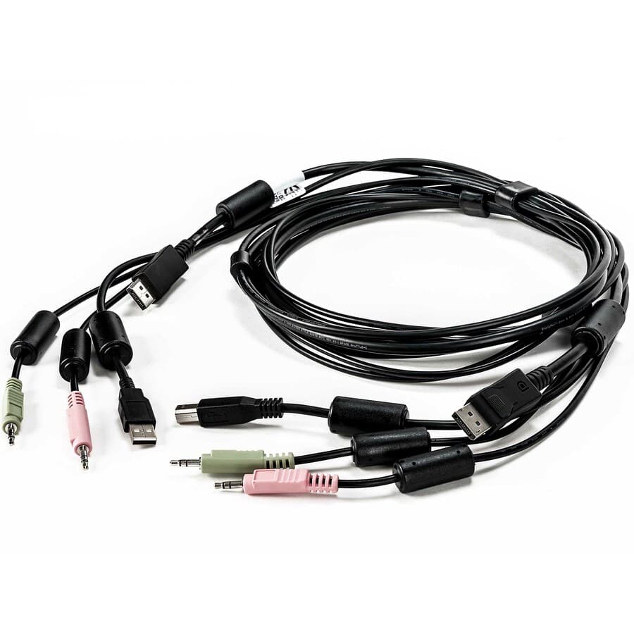 CABLE, 1-DISPLAYPORT/1-USB/2-A view 4