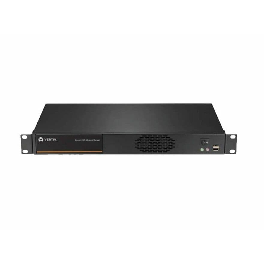 Vertiv HMX5200R-001 HMX RX dual DVI-D KVM receiver with USB, audio, and SFP connectivity