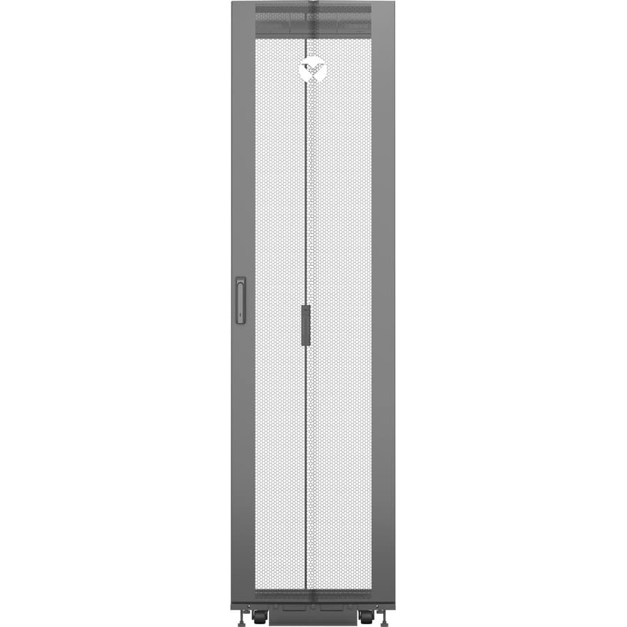VERTIV-RACKS VR RACK 42U W DOORS/SIDES AND CASTERS TAA COMPLIANT CUST PAYS FRT view 6